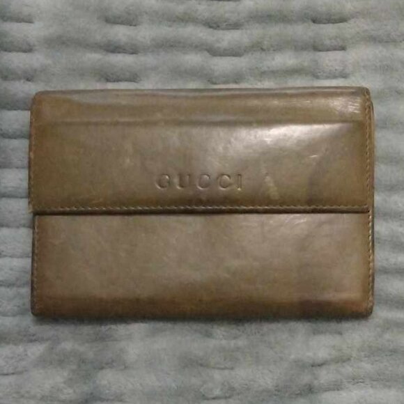 Gucci Chartreuse Trim Wallet - Picture 1 of 5